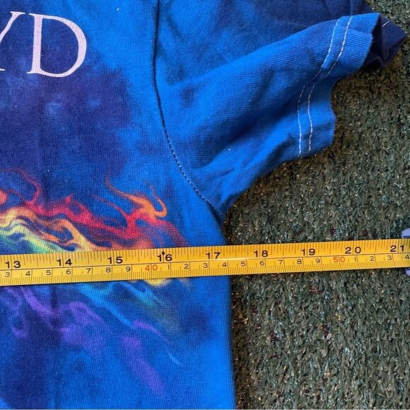 Pink Floyd Dark Side Of The Moon Tie Dye T-Shirt 2012 Men’s Small - Picture 3 of 5